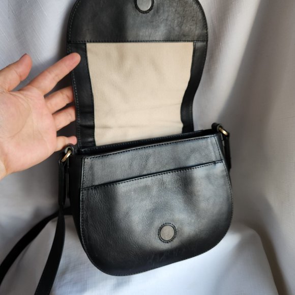 Radley London Black Leather Lady Crossbody Bag /Purse - Picture 9 of 16